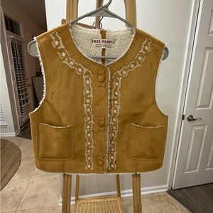 Free People Travelers Suede Vest
